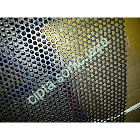 ram gril box speaker 54 x 118 cm warna hitam atau abu abu