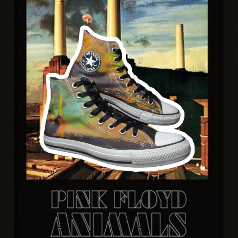 Sepatu Second Bekas Converse Music Pink Floyd Animal Album