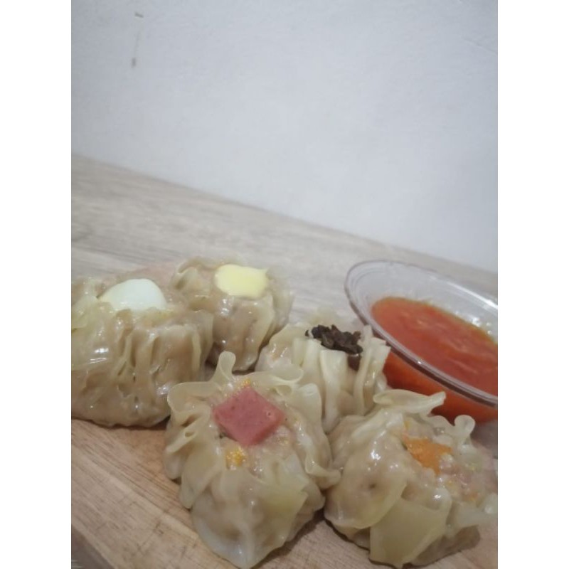 

Dimsum Ayam Home Made / Dimsum Premium / Mix Topping / Sambal Spesial