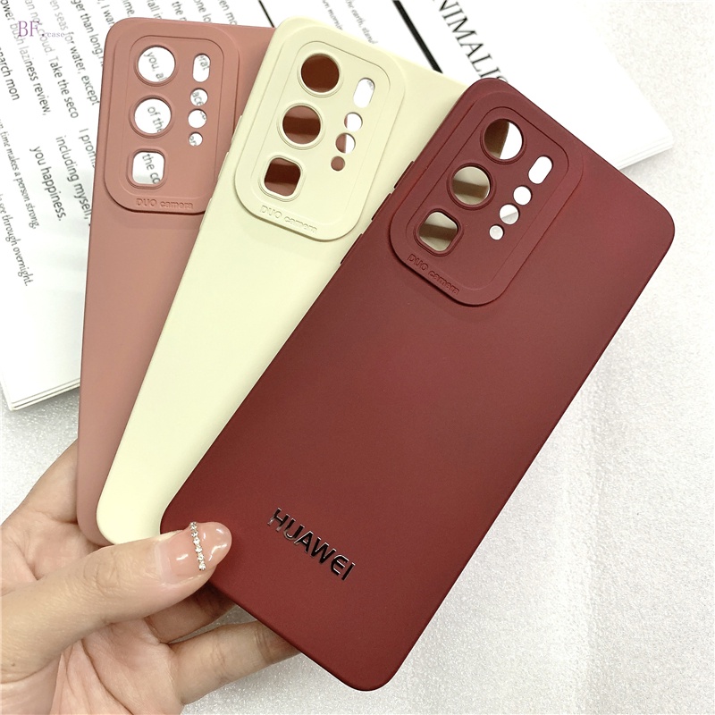 (DUO Camera) Soft Case Silikon Full Cover Huawei Nova3 Nova3i Nova4 Nova5 Nova6 Nova7Pro