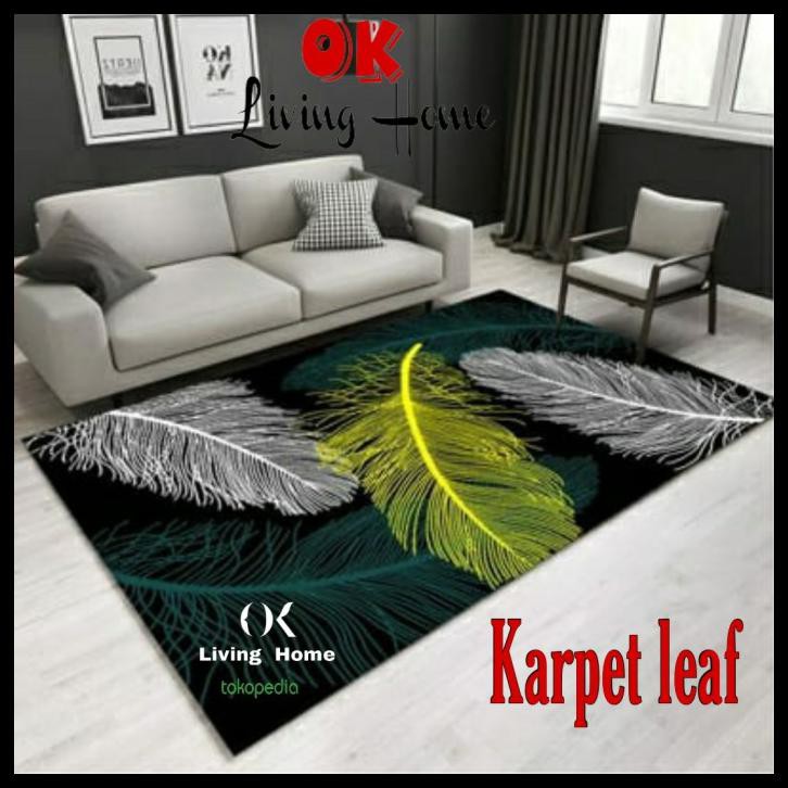 Karpet Permadani, Karpet Lantai 160X 210, Karpet Leaf