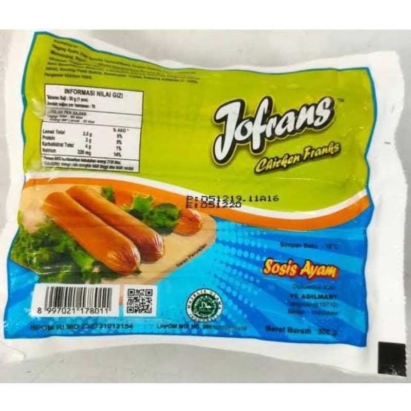 Jual Sosis Jofrans Sosis Bakar Shopee Indonesia