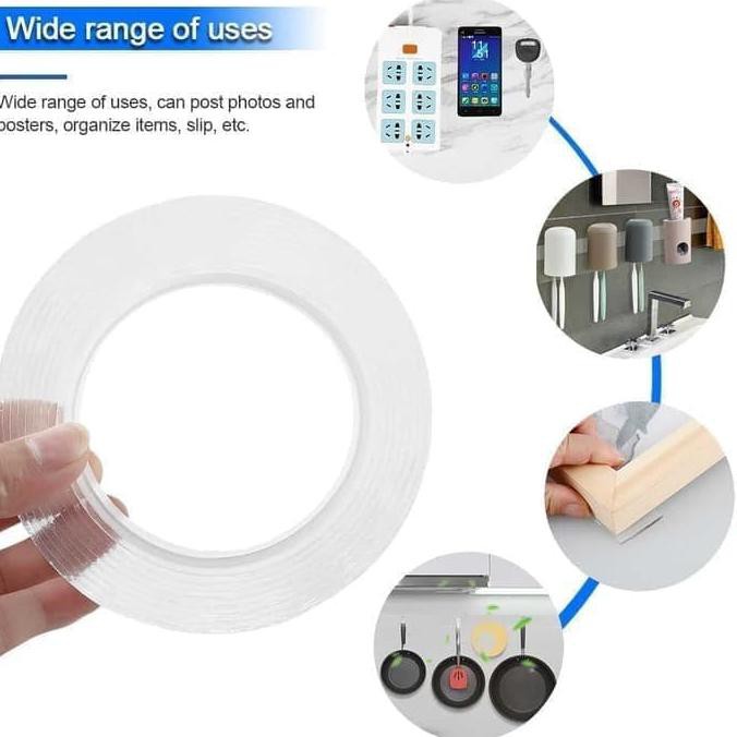

[[BISA COD]] NANO MAGIC DOUBLE TAPE BENING TAHAN AIR 30x3mm - DOUBLE TIP BENING BERGARANSI Kode 248