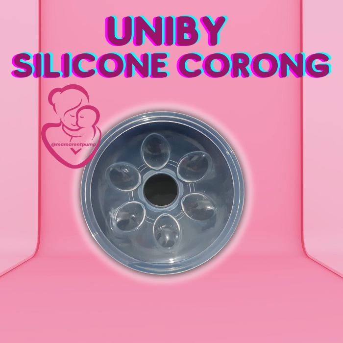 UNIBY SIlicone corong massager bantalan pompa ASI breastpump