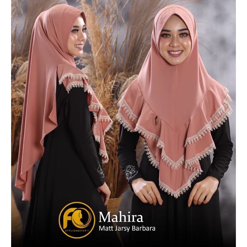 HIJAB INSTAN TERBARU FO HIJAB MAHIRA JILBAB RENDA PRADA ORY BY FO