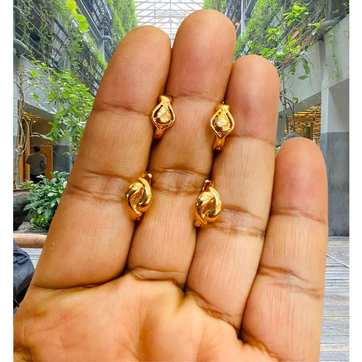 anting murah kwalitas mewah//anting lapis emas//anting