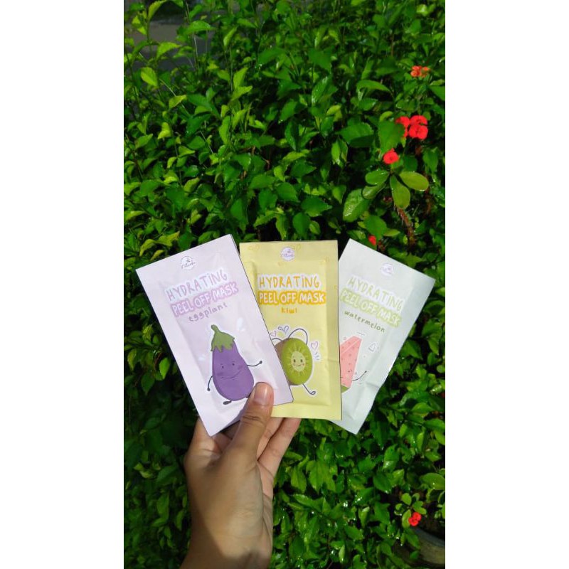 Hydrating Peel Off Mask Eggplant 10 gr