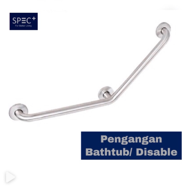 Pegangan kamar mandi / Bathtub Disable Grab Bar Orang Tua Safety