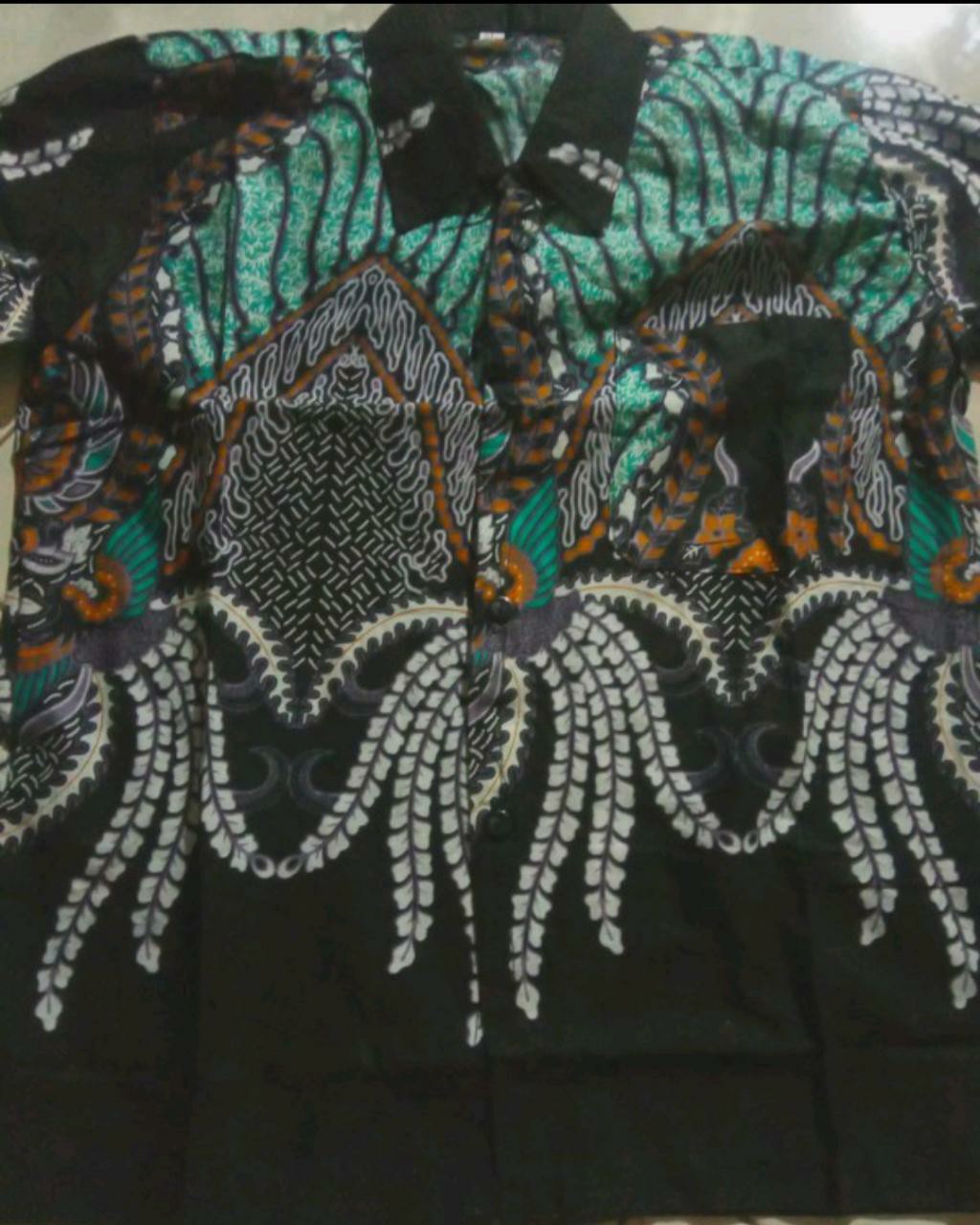 Couple Batik Gamis Dan Kemeja Motif Madu / Harga Satuan / Bisa Cod