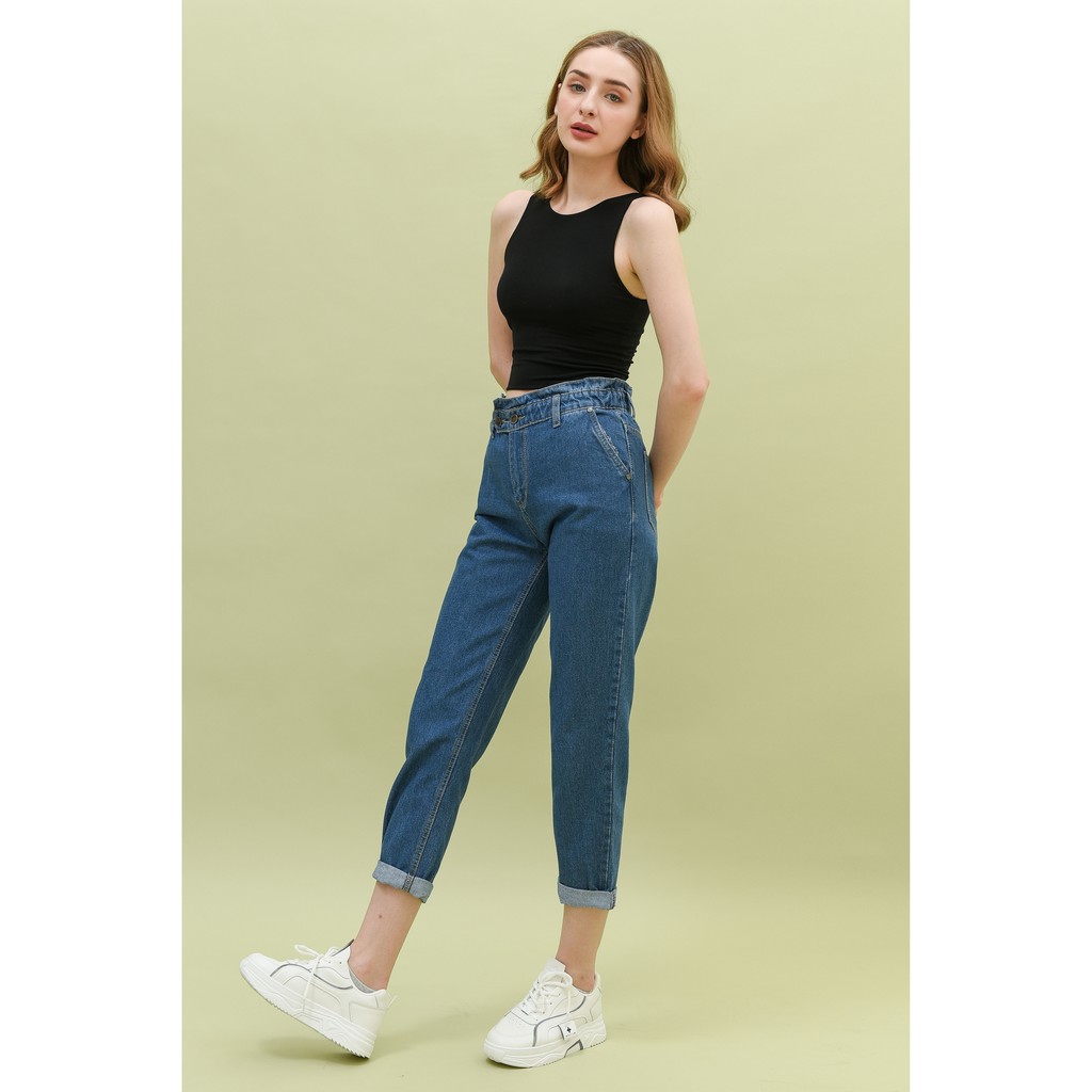 

UNIQME - VANIA PAPERBAG JEANS