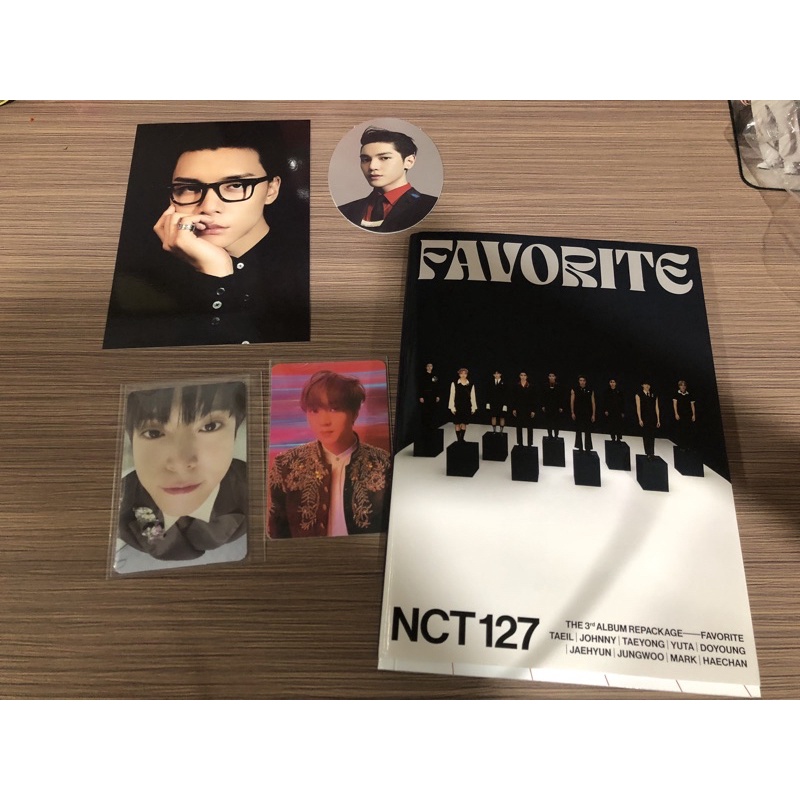 READY- NCT 127 FAVORITE FAVO CLASSIC DOYOUNG CLASSIC PHOTOCARD OFFICIAL TAEYONG CLASSIC PENDANT JOHN