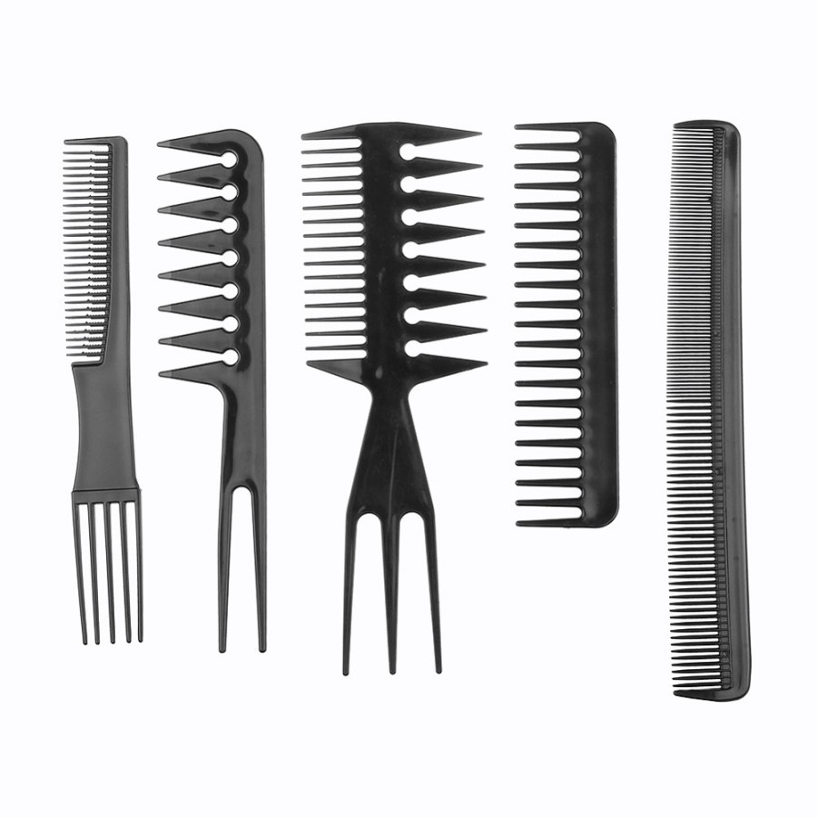 1 Set Sisir Rambut Salon Hair Combinasi 10pcs berbagai bentuk