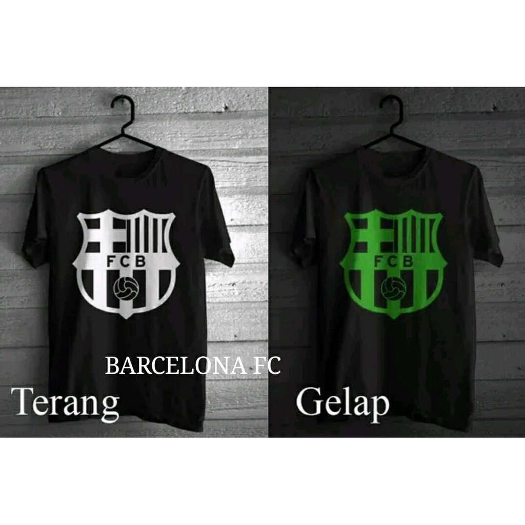 PROMO KAOS DISTRO GLOW IN THE DARK BAJU BOLA PRIA SPORT ADIDAS NIKE AZ08