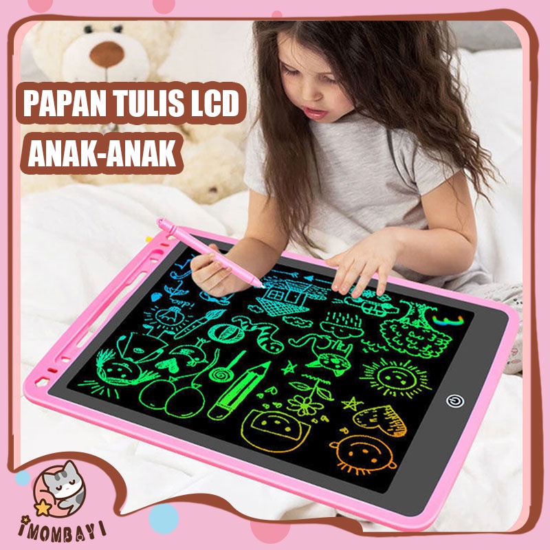 Image of Papan Tulis LCD Drawing Untuk Belajar Menggambar dan Menulis Anak LCD Drawing Writing Tablet Anak 8.5”/10”/12” #0