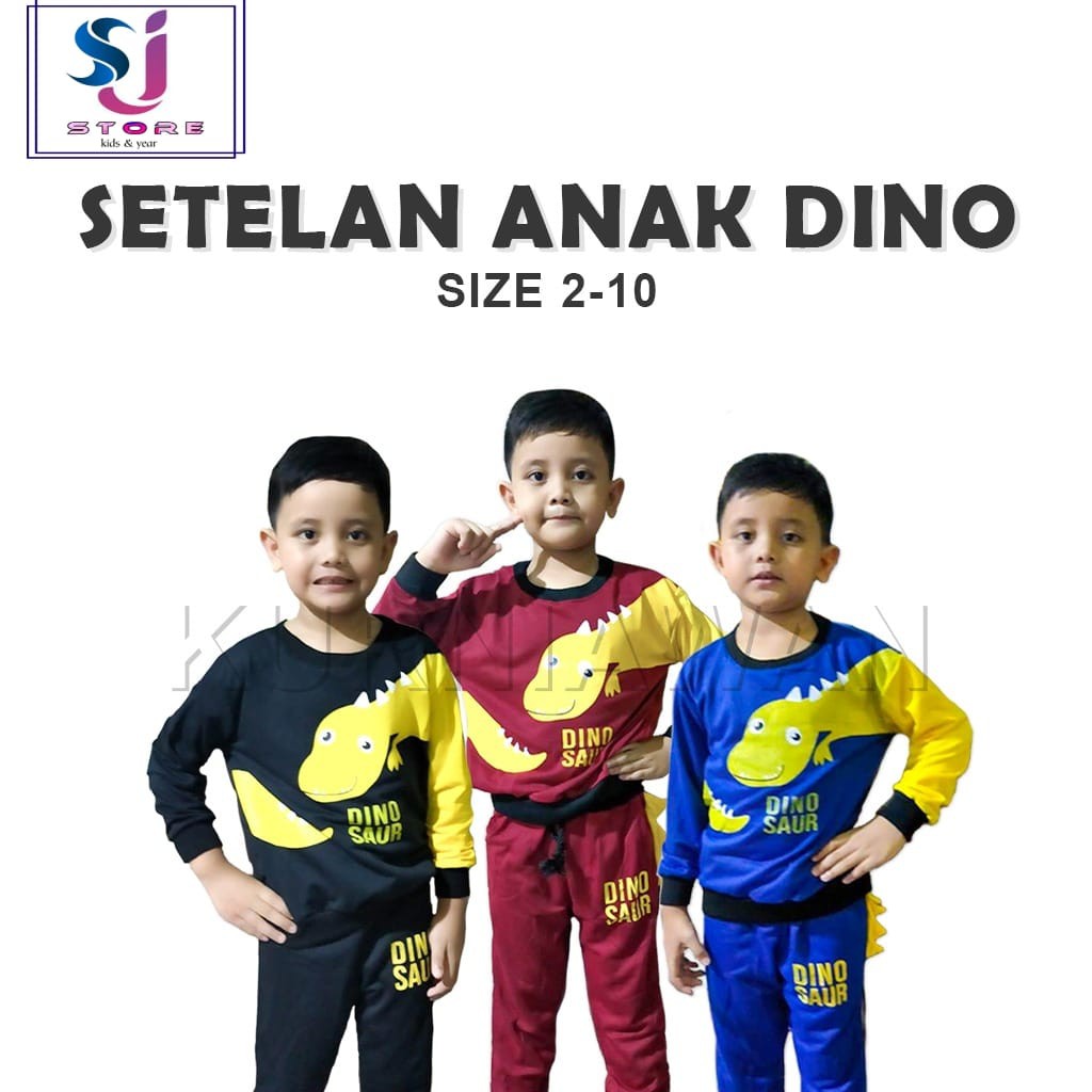 Pakaian Baju Kaos Anak Laki - Laki / Stelan anak 0 - 8 Tahun Grosir &amp; Eceran