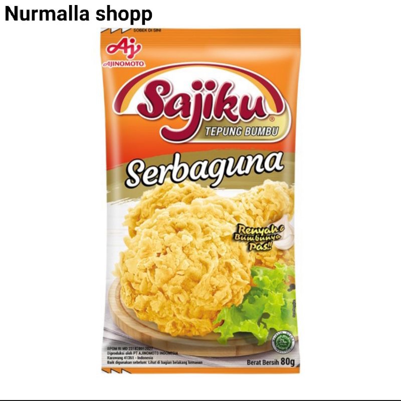 Sajiku® Tepung Bumbu Serba Guna Kemasan 80g (1pcs)