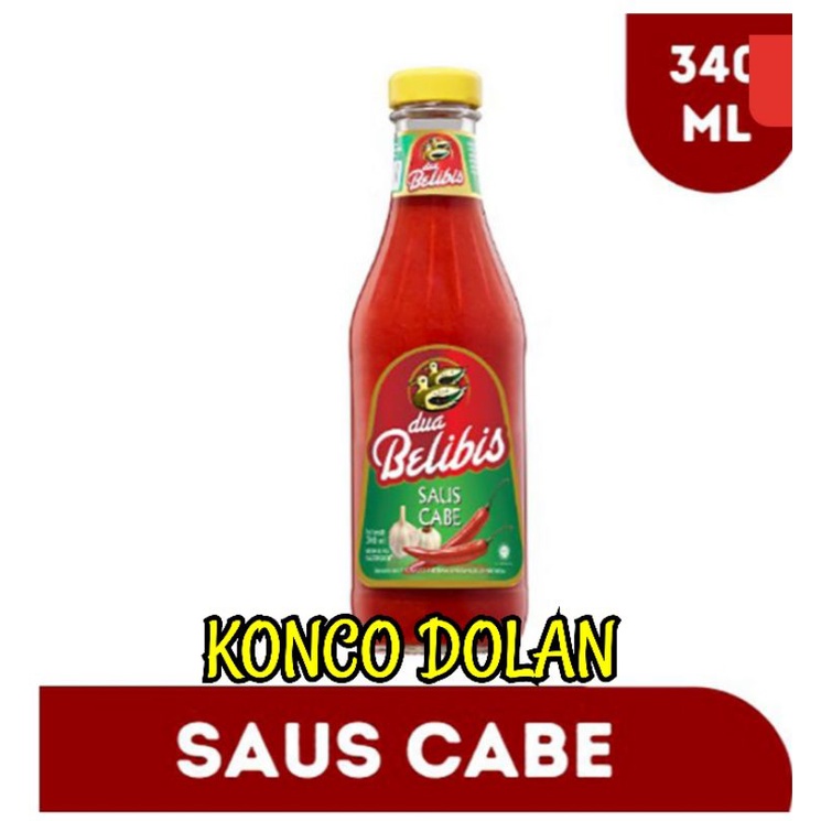 

DUA BELIBIS SAUS CABE BTL 340ML