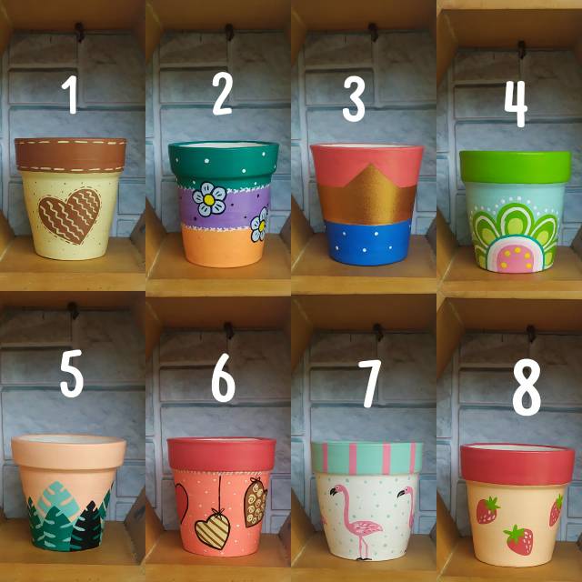 

POT LUKIS KAKTUS (bebas pilih)