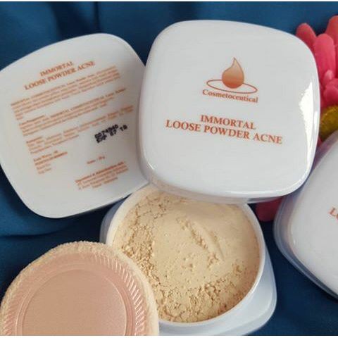 IMMORTAL LOOSE POWDER ACNE - BEDAK TABUR JERAWAT