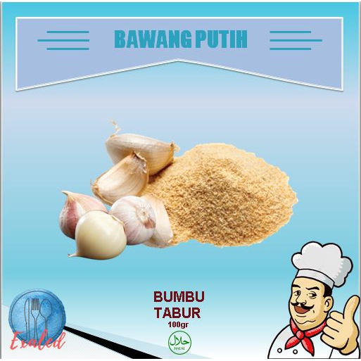 

Bawang Putih Bubuk / Garlic Powder 50gr PREMIUM (Bumbu Dapur)