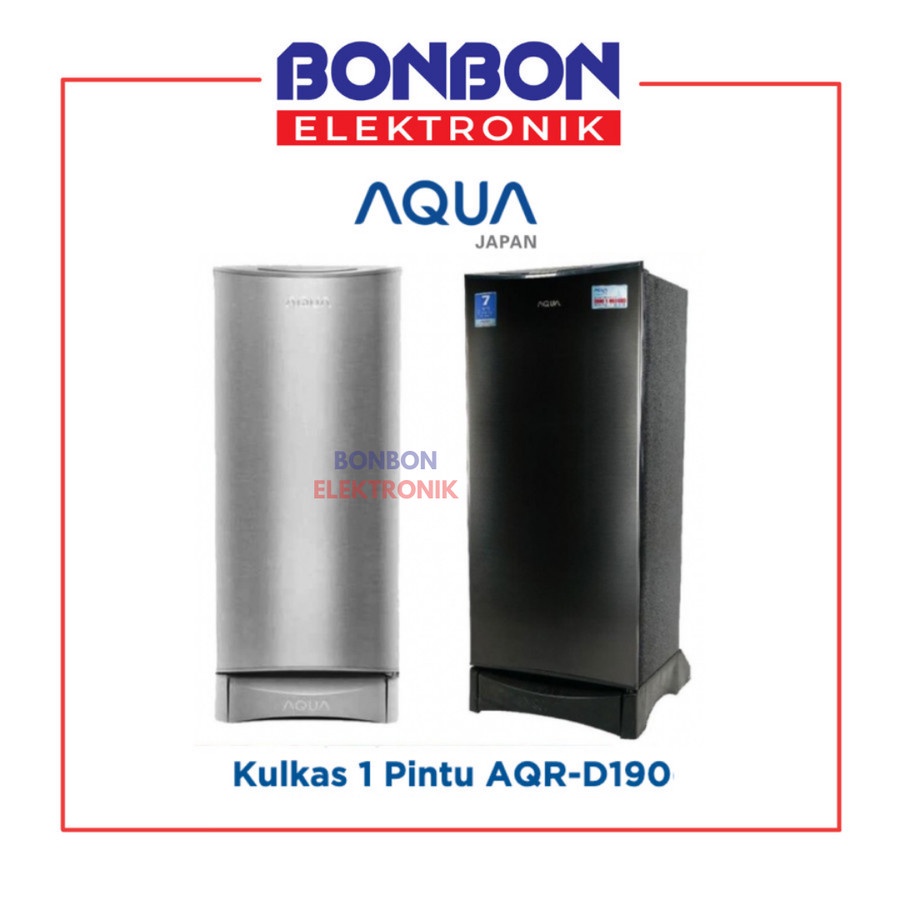 AQUA Kulkas 1 Pintu AQR-D190S / AQR-D190 S / AQRD 190