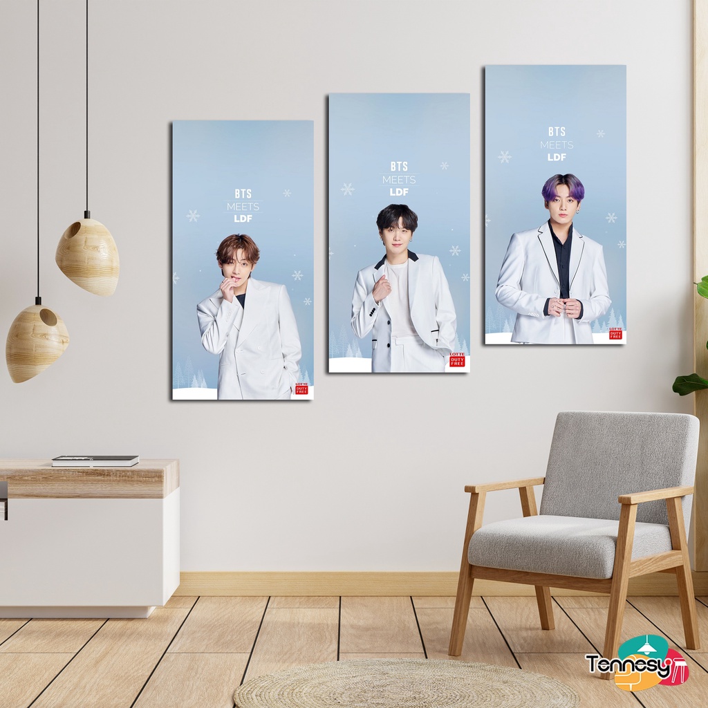 HIASAN DINDING WALL DECOR BTS ARMY 15x30CM PAJANGAN POSTER DEKORASI DINDING KAMAR TIDUR RUMAH