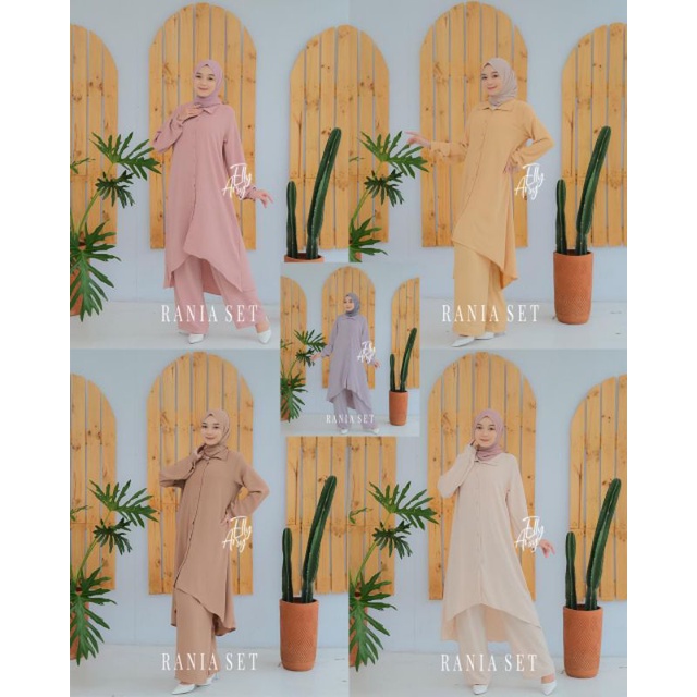 RANIA SET / ONE SET RANIA / ONE SET CRINGKEL / ELLY arsy