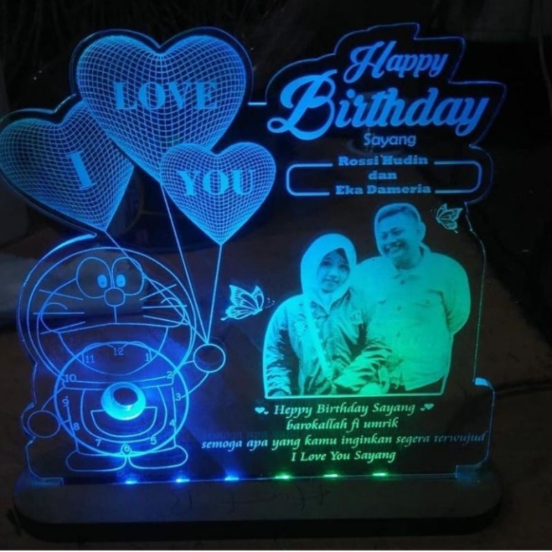 

Jam Akrilik Custom Kado Ulangtahun Kado Islami Spesial