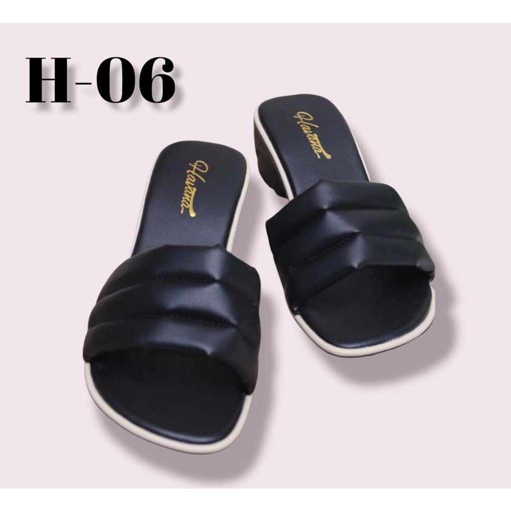 Sendal Cewek Havana Heels Terbaru Sandal Wanita Heels Hak Tahu Hak Heels Wanita Kekinian