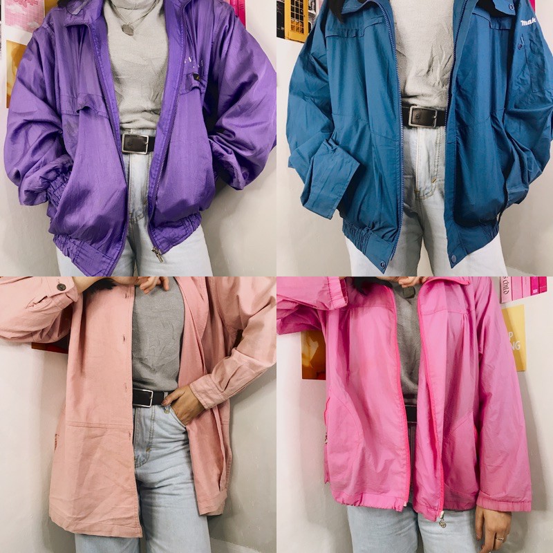 PAKET USAHA JACKET VINTAGE GRADE A TRIFT JACKET VINTAGE LUCU