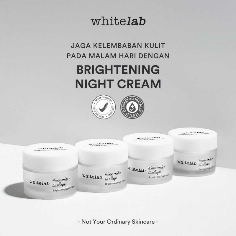 Whitelab Brightening Paket Wajah + Intense Brightening Serum 10%-2