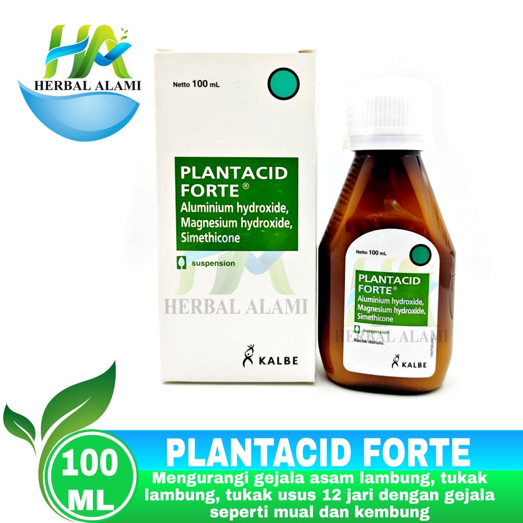 Plantacid Forte 100 ml - Obat Asam Lambung