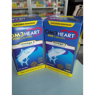 OME HEART 30'S / Minyak Ikan / Omega-3 / Suplemen Makanan