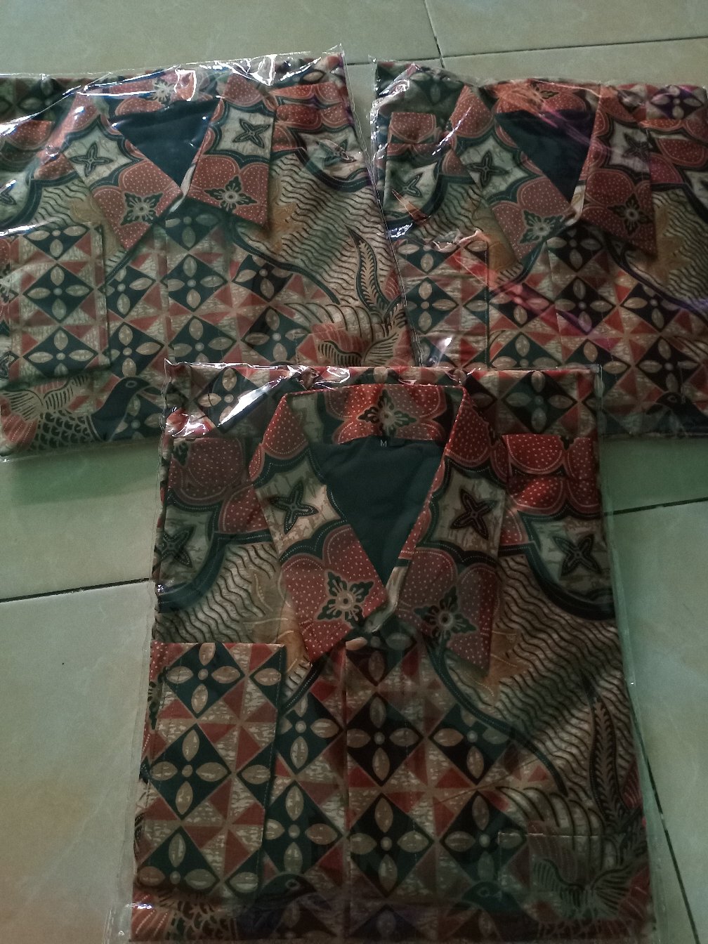 Kawung Puspo Kemeja Batik Pria Full Furing Bahan Katun Cabut Primisima
