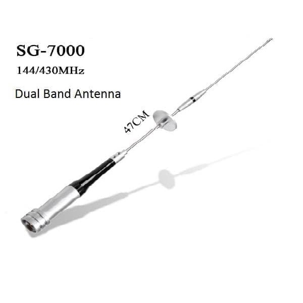 Super Gainer SG7000 Antena Mobil Dual Band Radio Rig SG-7000 D-antenna D antenna Diamond DualBand Lamda Sg 7000 VHF UHF