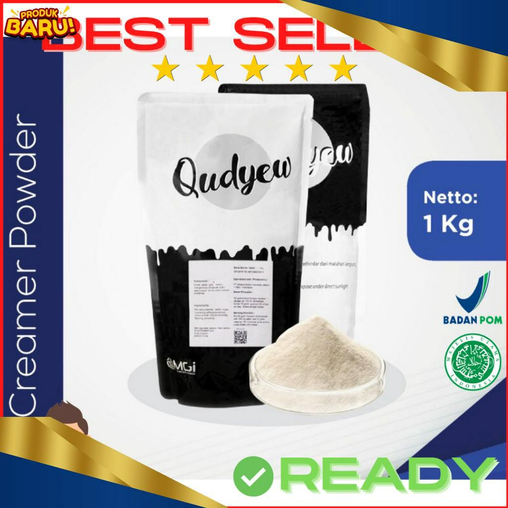 

SERENTAK Non Dairy Creamer Impor Qudyew Premium Krimer Bubuk 1kg Come Food BPOM HALAL MUI