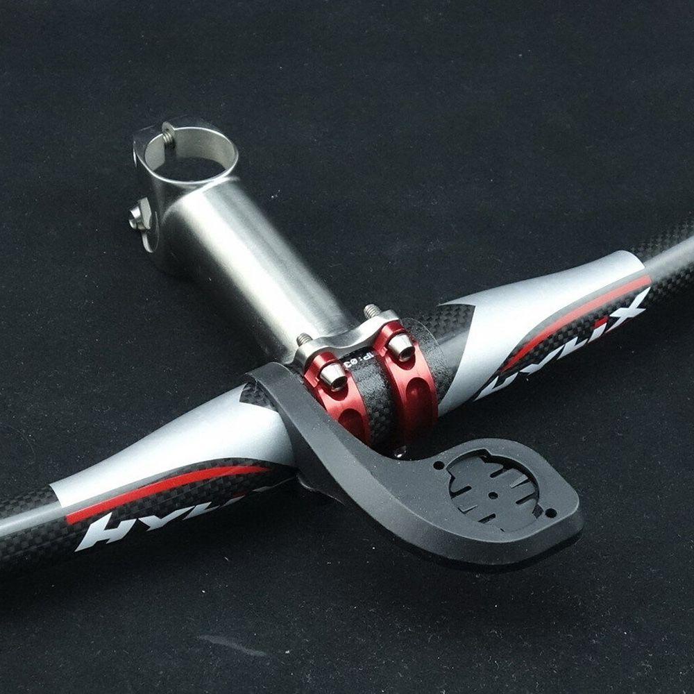 Lanfy Sepeda Komputer Holder 200 /520 /800 /250 /810 /1000 Hitam Base Tetap Timer Handle GPS Stang Extender