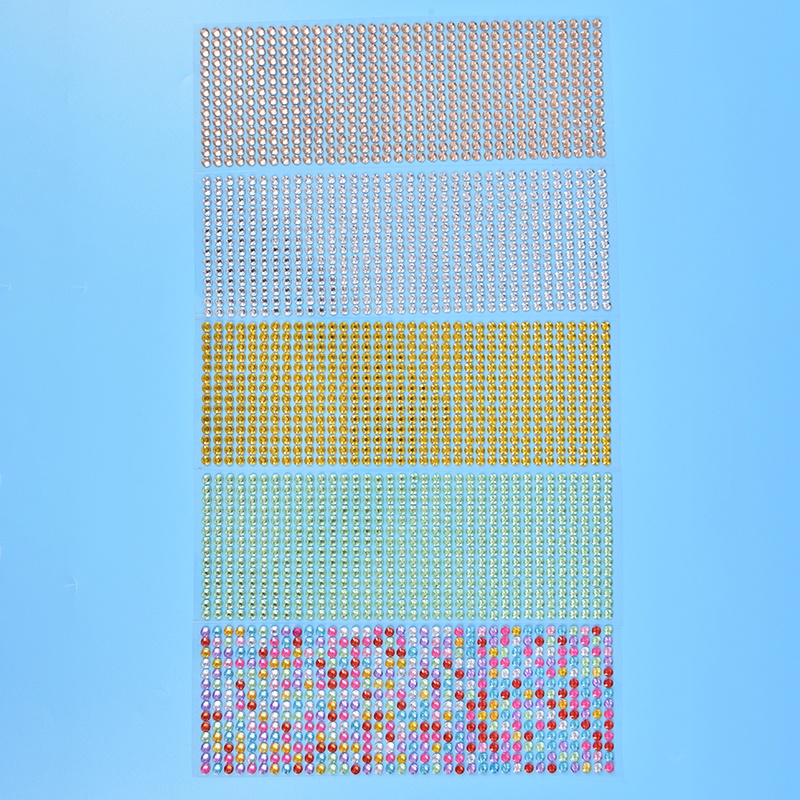 # Kaos T-Shirt Wanita Lengan Pendek Motif Print #504pcs / set Berlian Imitasi bling Ukuran 6mm Untuk Dekorasi Mobil / Handphone / pc diy