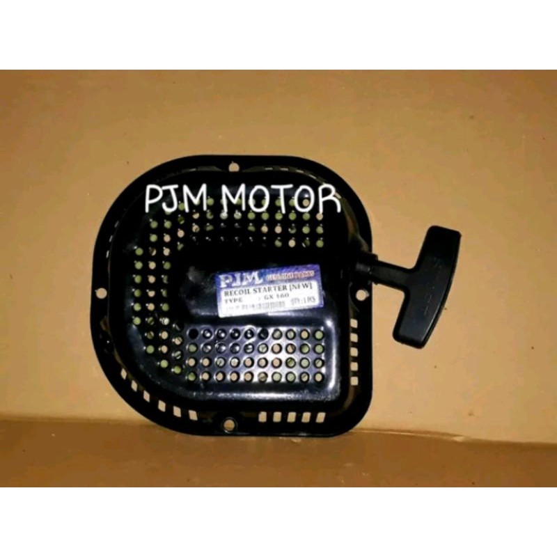 GX160 GX200 GX220 RECOIL STARTER MODEL D TARIKAN KAP ENGKOL MODEL 4 LOBANG MESIN PENGGERAK YAMAMOTO