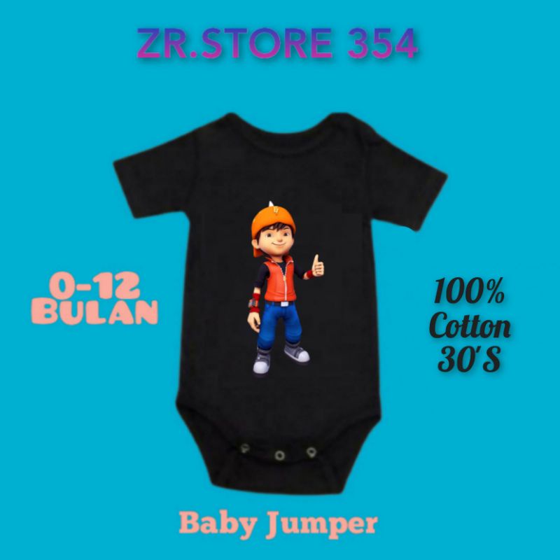 kaos baju bayi BOBOIBOY tshirt Animasi MALAYSIA jumper baby kids kaus pendek usia 0 1 2 3 4 5 6 7 8 