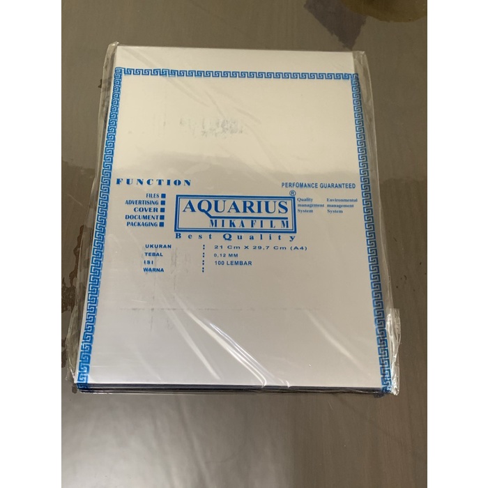

InJO Plastik mika jilid tebal 0.12 mm A4