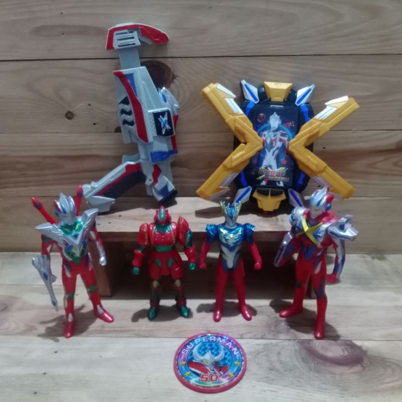 recast ultraman x devizer changer ultra riser mecha gomora armor