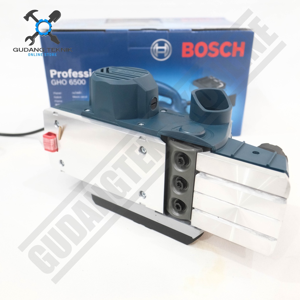 Mesin Planer Planner Serut Kayu BOSCH GHO 6500  / Alat Pasah Ketam Sugu LISTRIK GHO-6500 BOSCH