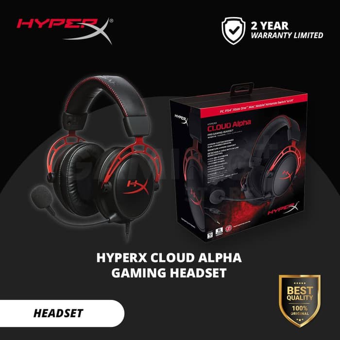 HyperX Cloud Alpha Gaming Headset