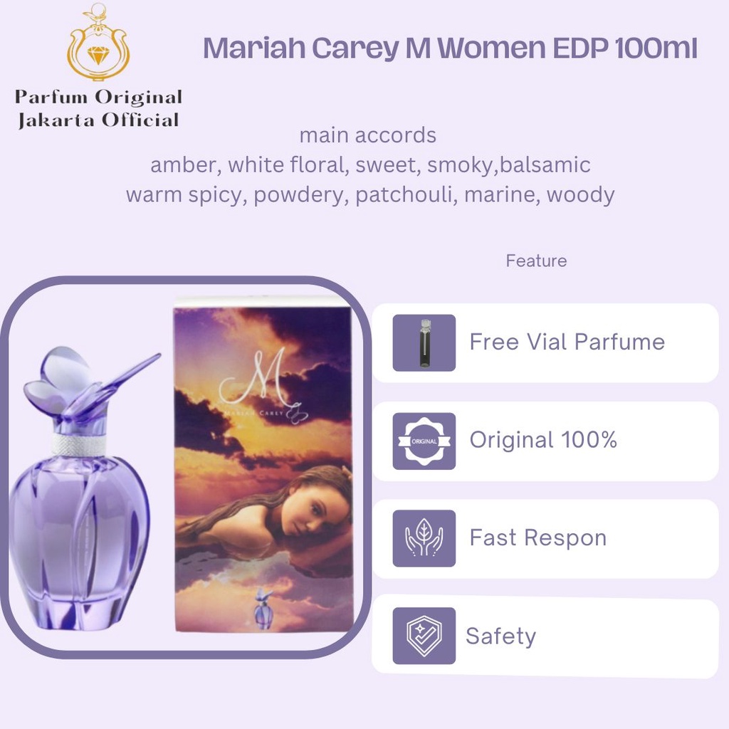 Parfum Parfume Perfume Asli Perawatan Kecantikan Original Import Branded Wanita Perempuan Cewek Mari