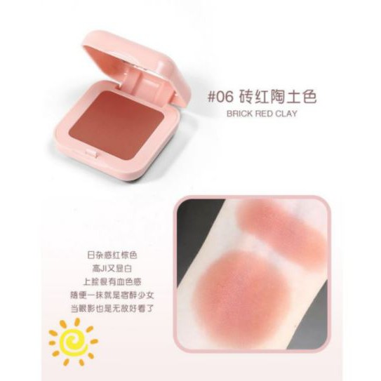 Lameila Candy Natural Orange Rouge Blush 6 Color Choose LM 3042