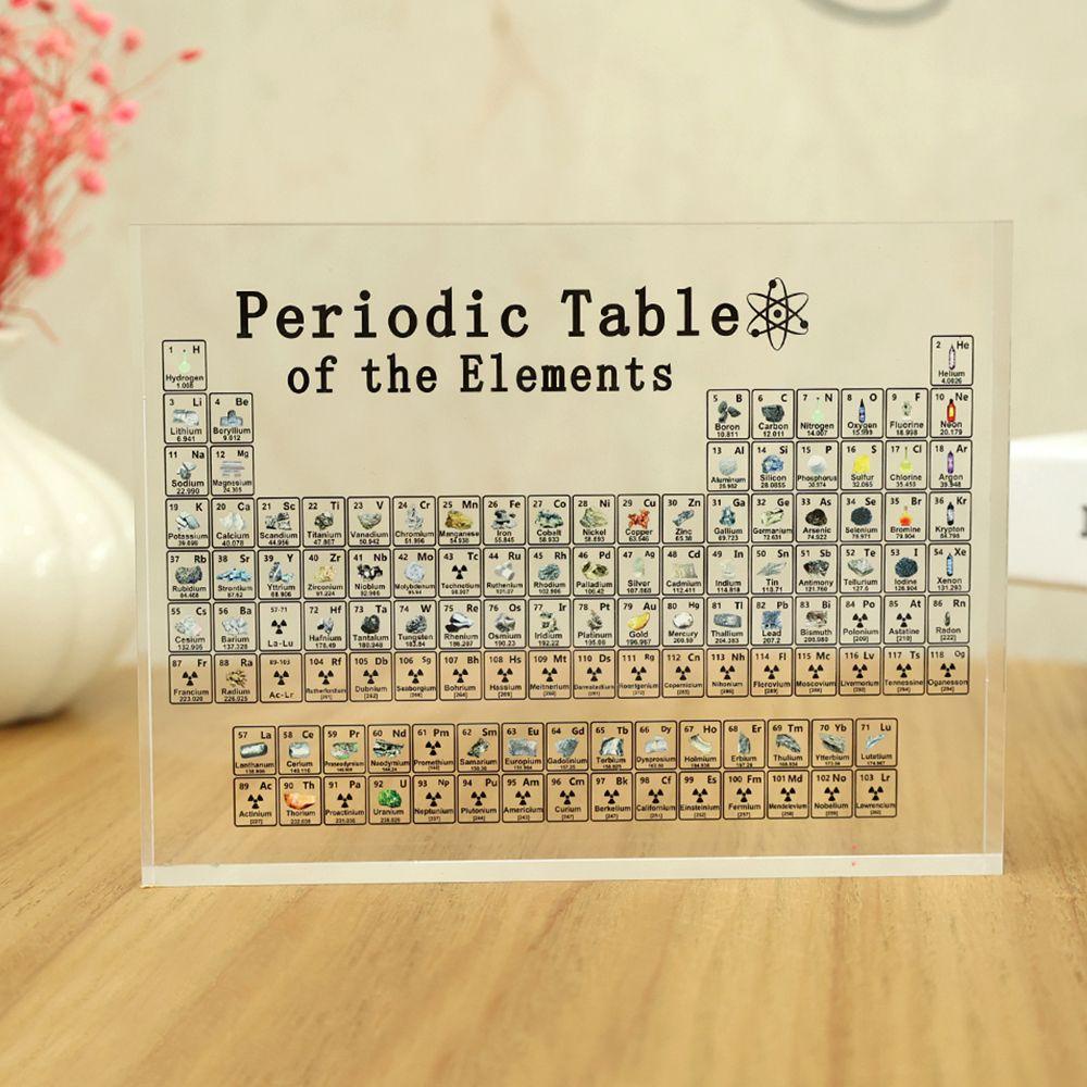 Quinton Periodic Table Hadiah Anak Sekolah Tahan Lama Papan Pajangan Periodik