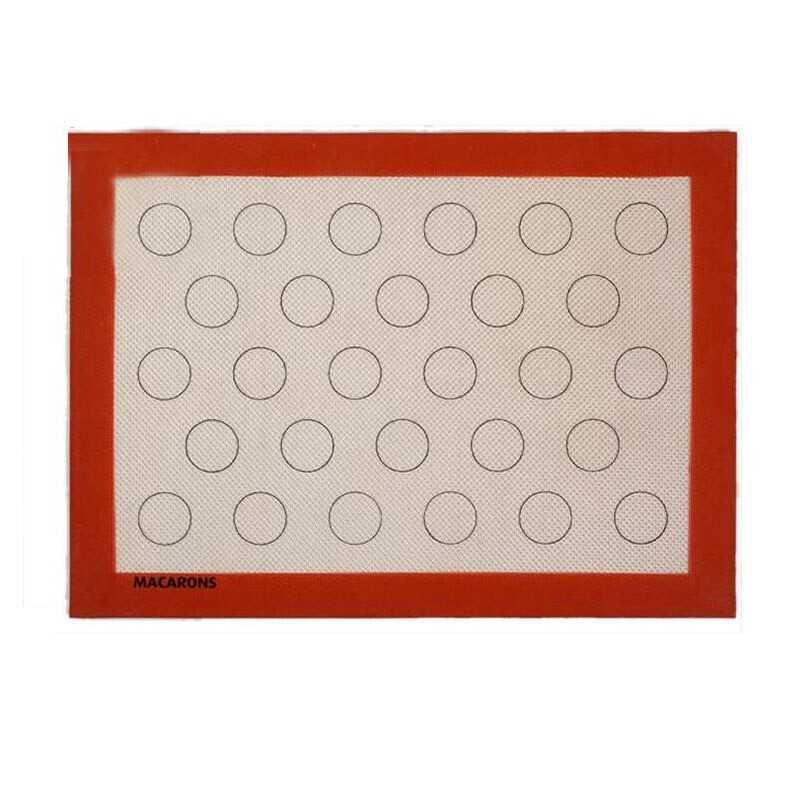 COD Alas Adonan Untuk Membuat Kue Macaron Baking Mat Silikon 40x30cm
