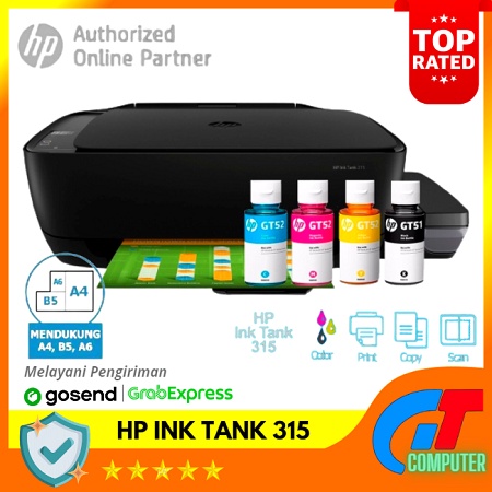 HP Ink Tank 315 All-in-One Printer