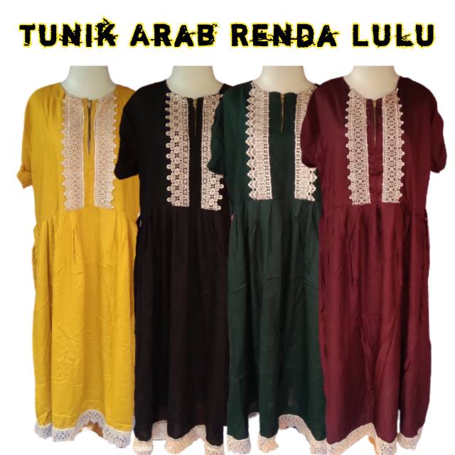 Daster Renda Arab Daster Renda Busui Daster Renda Murah Daster Arab